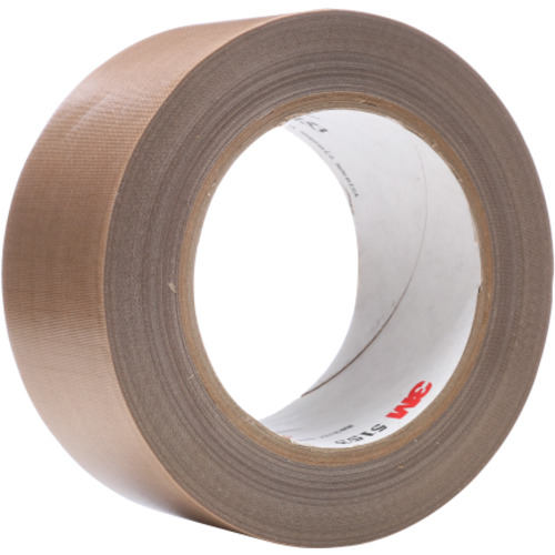 3M General Purpose PTFE Glass Cloth Tape 5153 Light Brown 2″ × 36 yd